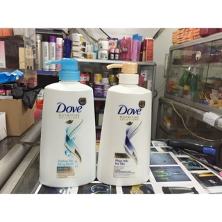 Dầu gội dove 650g các loại