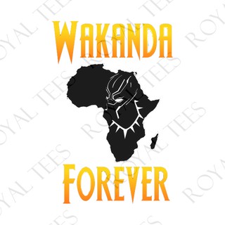 Áo thun Black Panther Wakanda Forever