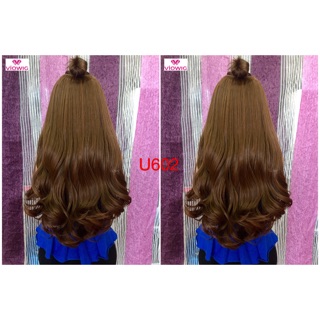 [ CAO CẤP ] < ẢNH THẬT > U603 BỘ U XOĂN DÀI 65CM