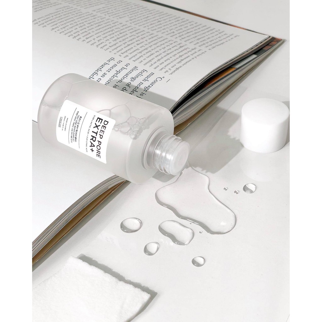 Toner đẩy mụn đầu đen, thu nhỏ lỗ chân lông Chucos DEEP PORE EXTRA+ 120ml + 35 miếng cotton ủ mụn - CAM KẾT HIỆU QUẢ | BigBuy360 - bigbuy360.vn