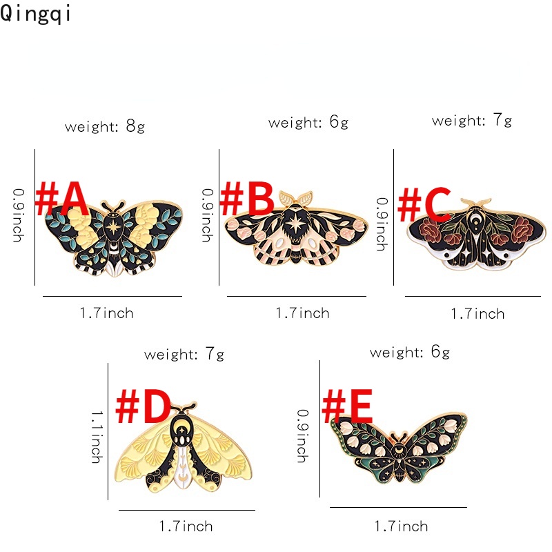 Trâm cài áo Miss Zoe hình bướm hoạt hình nhiều kiểu tùy chọn phong cách dễ thương cho trẻ em