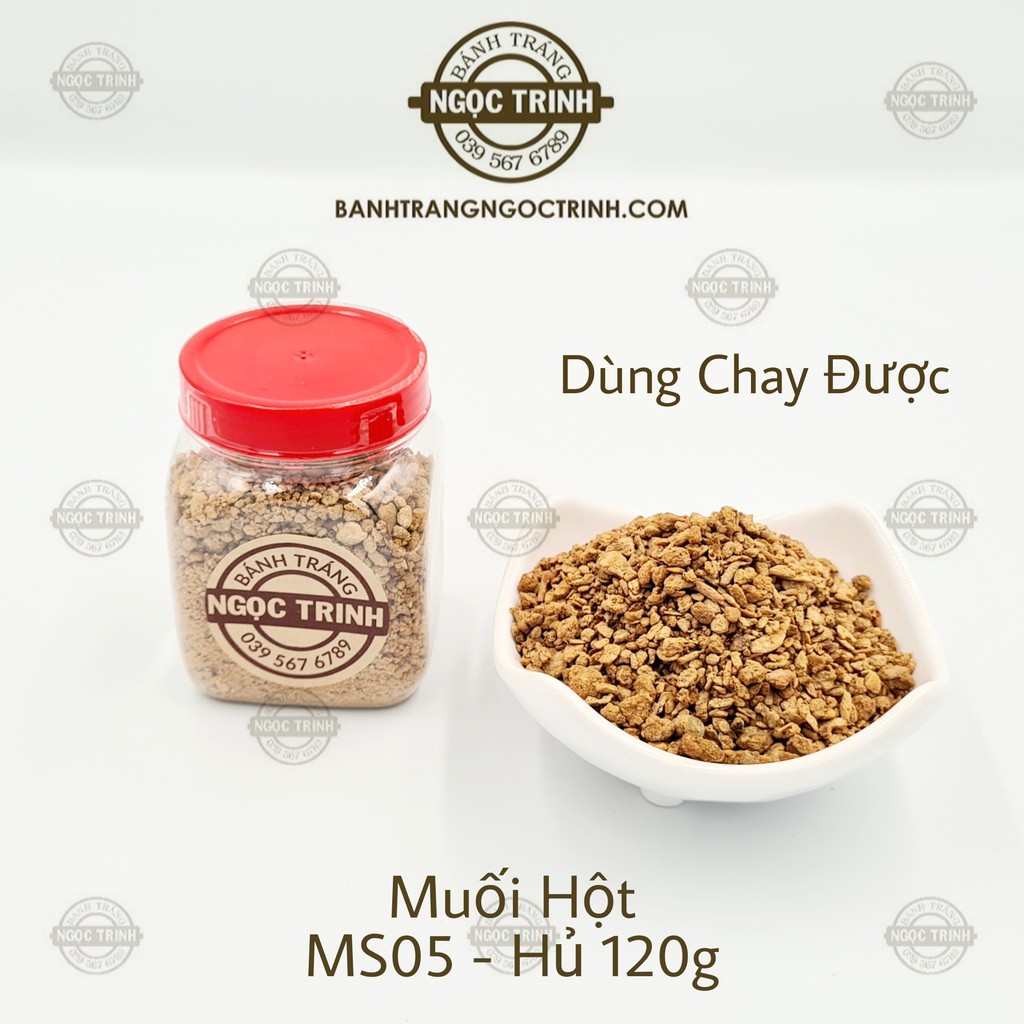 Muối Tây Ninh dạng hột siêu ngon bánh tráng Ngọc Trinh