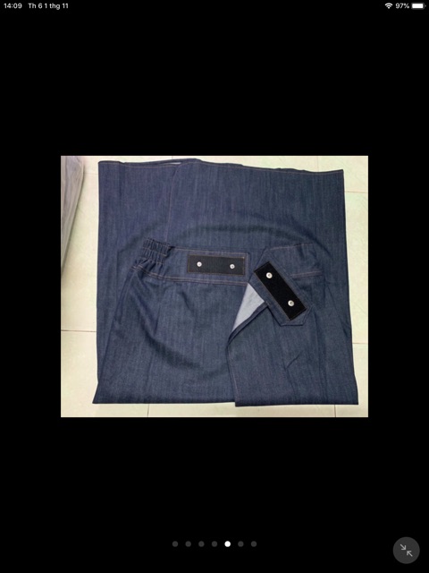 Váy chống nắng jean dạng xẻ tà D&D | BigBuy360 - bigbuy360.vn