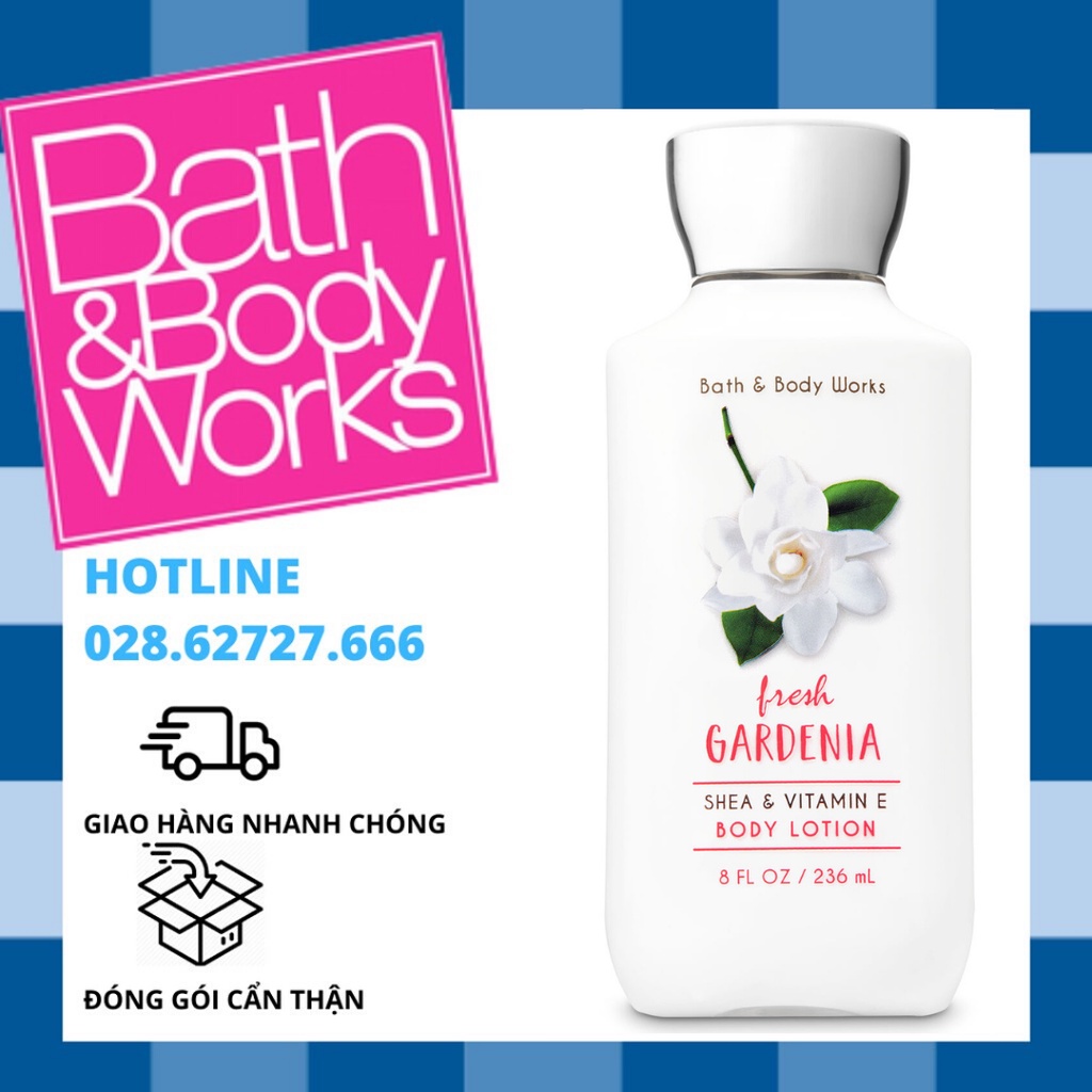 Sữa Dưỡng Thể Bath And Body Works - Fresh Gardenia Body Lotion (236ml)