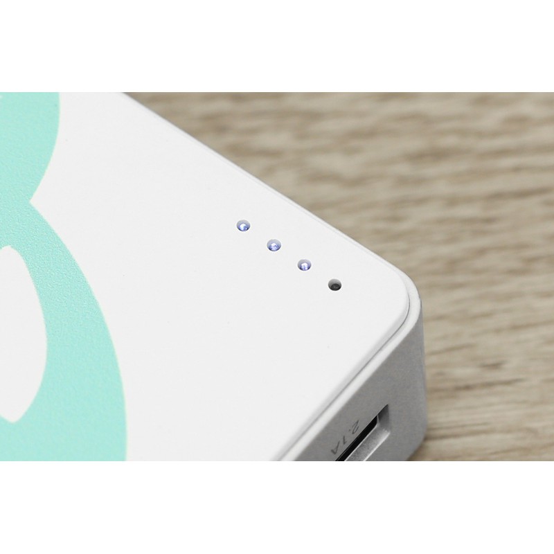 Pin sạc dự phòng 10.000 mAh Xmobile Gram 4 Dull Dog Xanh lá