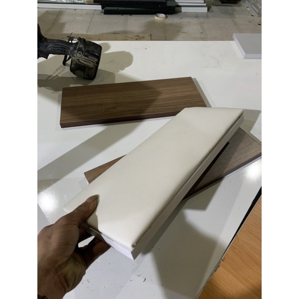 Đệm kê tay Phụ Kiện Nail - Gối Kệ Kê Tay, gỗ 2 lớp kết hợp bọc da