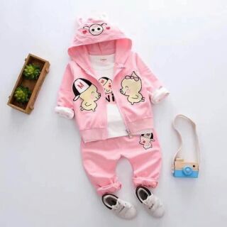 Combo 5 bộ da cá cho bé trai và bé gái