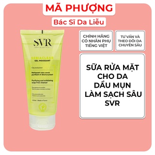 Sữa rửa mặt SVR Sebiaclear Gel Mousant, srm SVR cho da dầu mụn