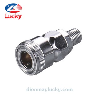 Đầu khẩu ren trong - vặn nối nhanh -  ống hơi khí nén bằng thép  20PM