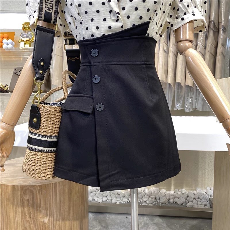 Quần Short cạp cao vạt chéo, quần đùi Quảng Châu ( Ảnh thật)
