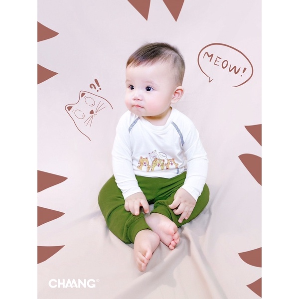 [CHAANG 2021- DINO&amp;PONY] Áo dài và quần jogger DINO