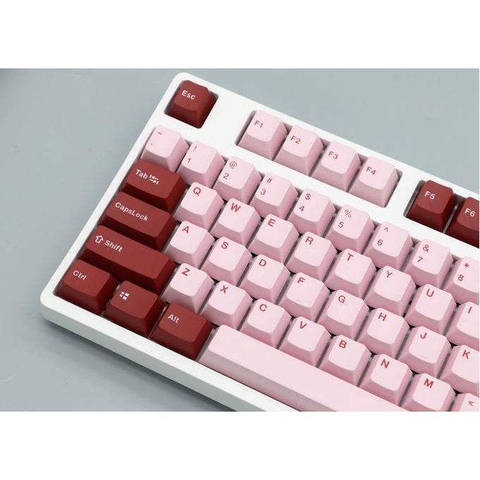 PBT keycaps Darling OEM Cấu hình 133 Phím ANSI Layout Keycap cho Bàn phím cơ chơi game Cherry MX Switch (Darling)