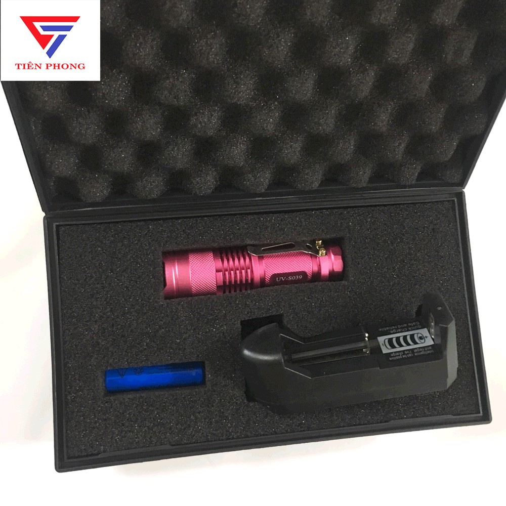 Đèn Pin MAYOR WOLF UV – S039, Đèn pin soi tia UV cao cấp
