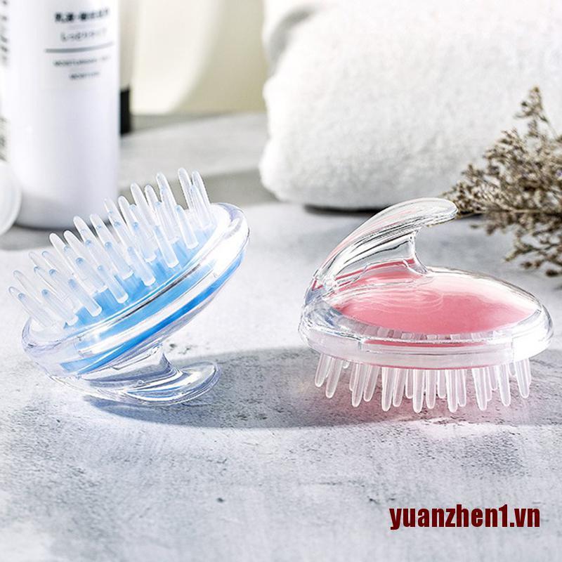 1 Lược Gội Đầu Mát Xa Da Đầu Bằng Silicone