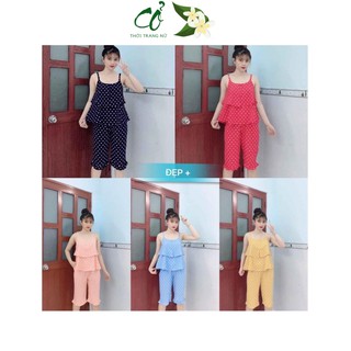 Bộ lanh lụa BGF Bộ mặc nhà nữ - Bộ lửng mặc nhà