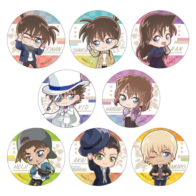 Huy hiệu cài áo Detective Conan chibi giá rẻ sẽ khiến bạn trở nên thật cuốn hút! Với thiết kế rất đẹp và chất lượng tuyệt vời, huy hiệu này là một phụ kiện tuyệt vời cho những ai yêu thích bộ truyện tranh Detective Conan. Đừng bỏ lỡ cơ hội sở hữu chiếc huy hiệu này với giá cả phải chăng!