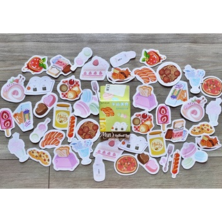 Hộp sticker hình dán bánh ngọt