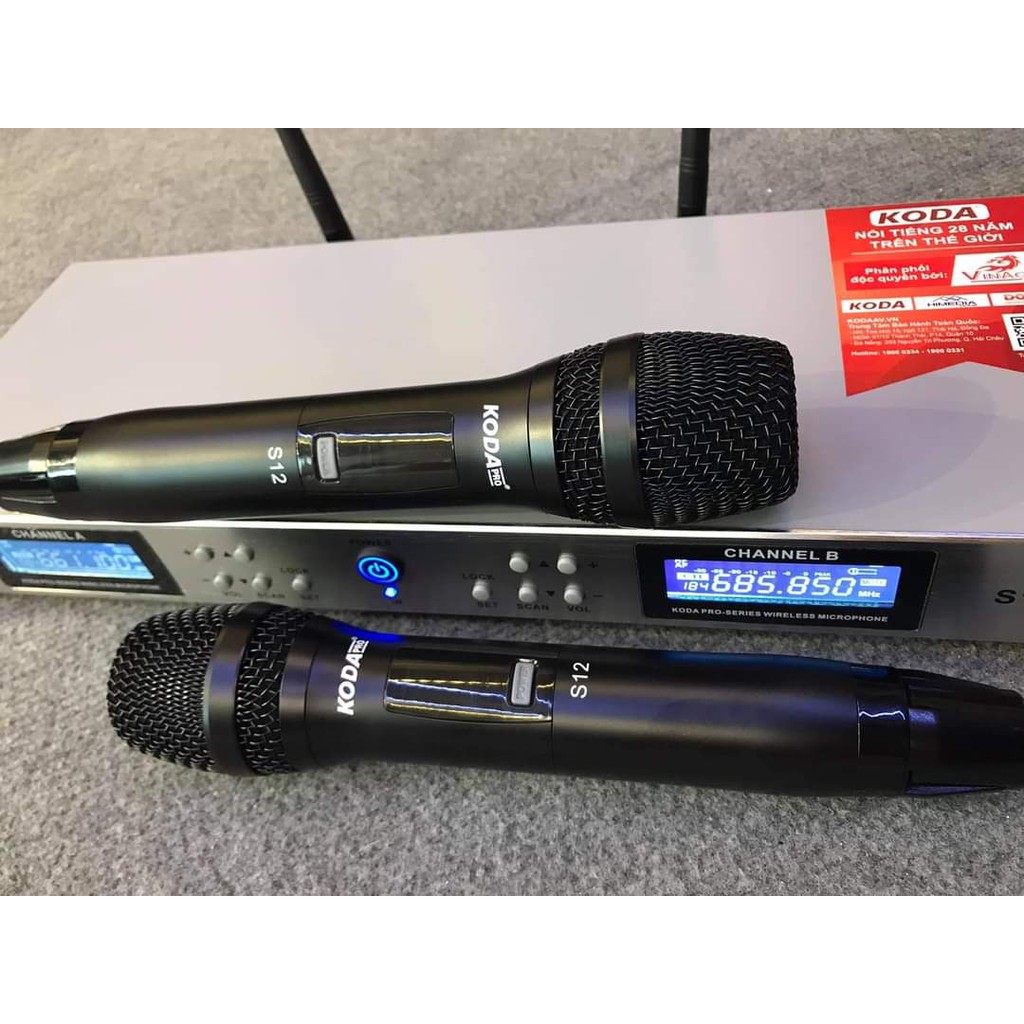 MICRO KHÔNG DÂY KODA S12 CHÍNH HÃNG