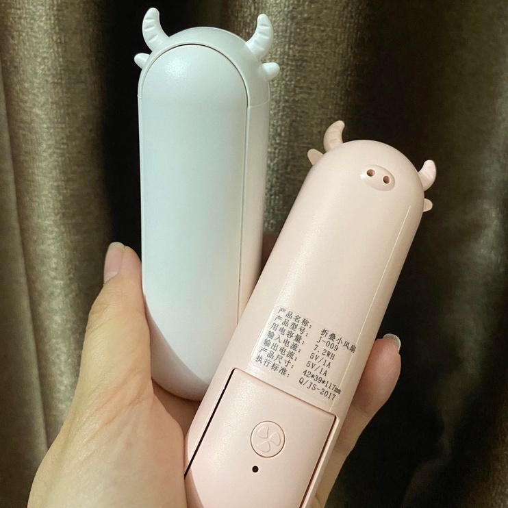 Quạt mini cầm tay kết hợp sạc dự phòng cho điện thoại - QDT pin 4800mAh