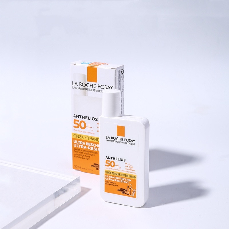 Kem chống nắng La Roche Posay SPF 50+ , Kem chống nắng cho da dầu mụn, da khô giúp dưỡng ẩm Pháp 50ml