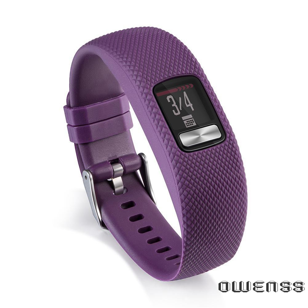 Dây Đeo Silicon Cho Đồng Hồ Thông Minh Garmin Vivofit 4