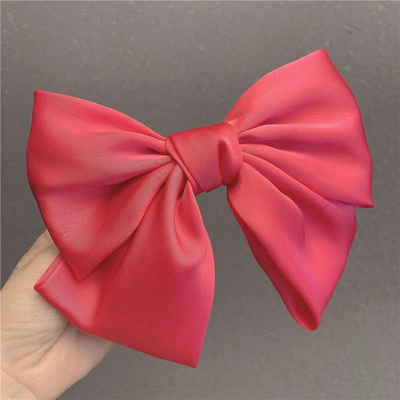 Kẹp Tóc Nơ Lớn Thời Trang Nhật Bản Ngọt Ngào