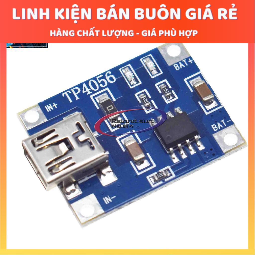 mạch Sạc Pin Lithium 5v 1a 18650 Tp4056 Với Đầu Cắm Type-C / Micro Usb