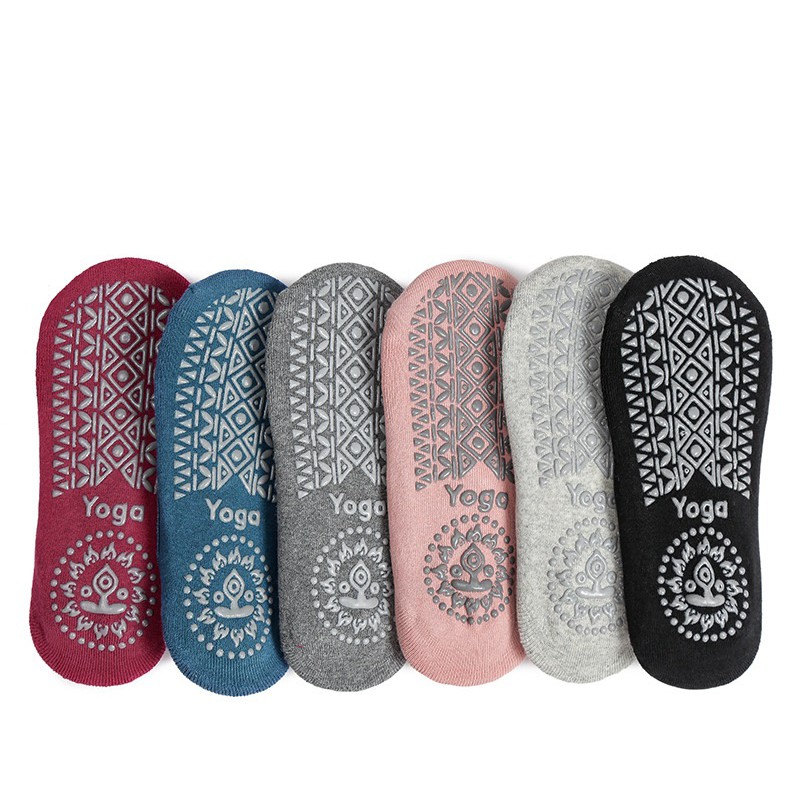 Tất tập Yoga, Aerobic, Múa Chống trơn trượt  quai chéo kín ngón Cao Cấp