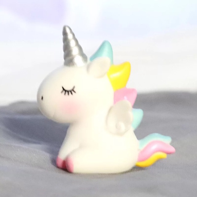 Một Cặp Unicorn trang trí bánh kem (1411)