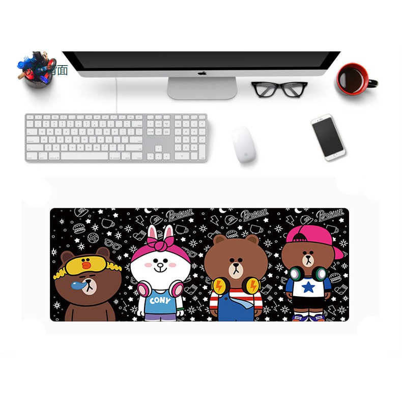 [80x30x0.3 - Nhiều mẫu] Miếng Lót Chuột, Bàn Di Chuột, mouse pad Cute dễ thương cỡ lớn