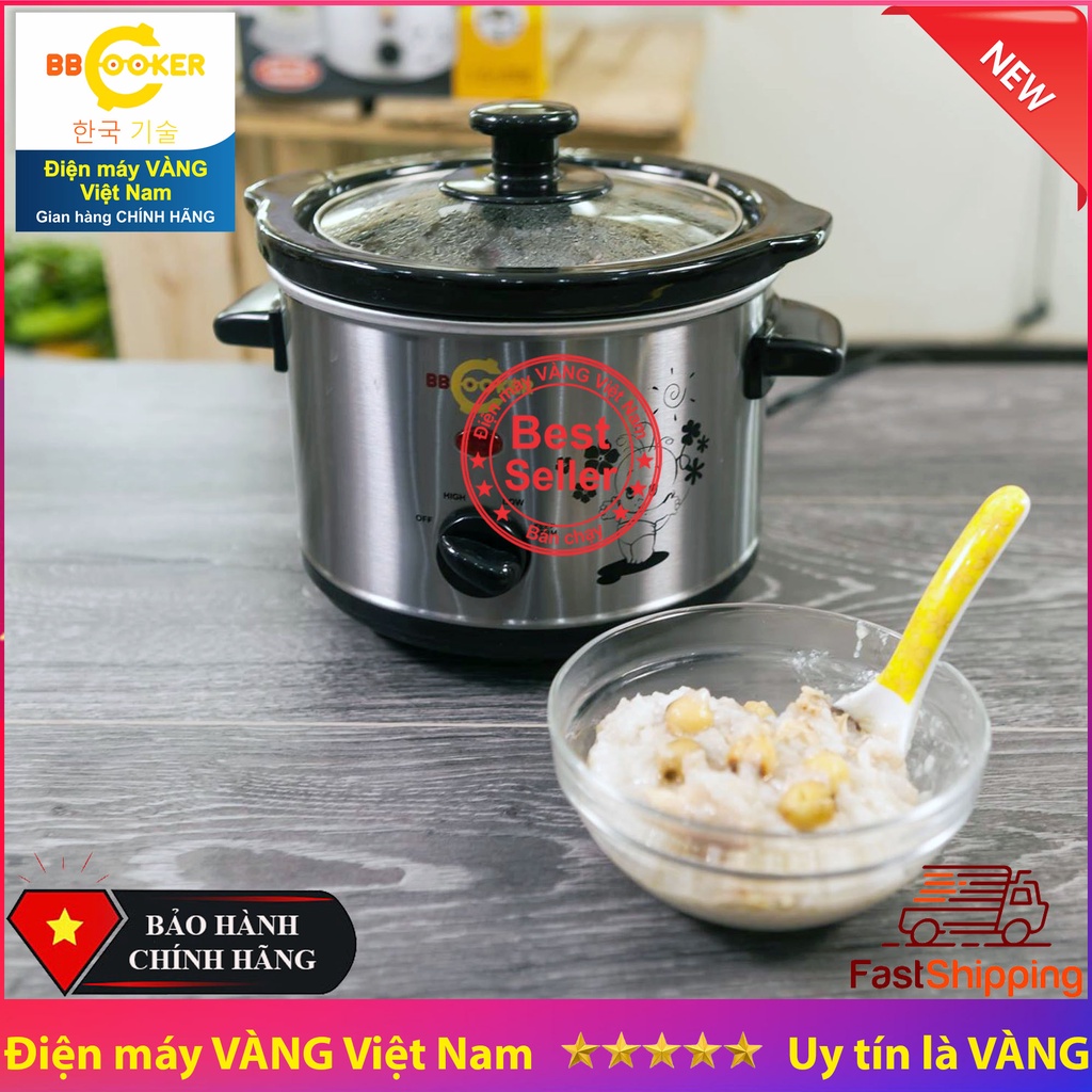 Nồi hầm chậm nấu cháo BBcooker 1.5L