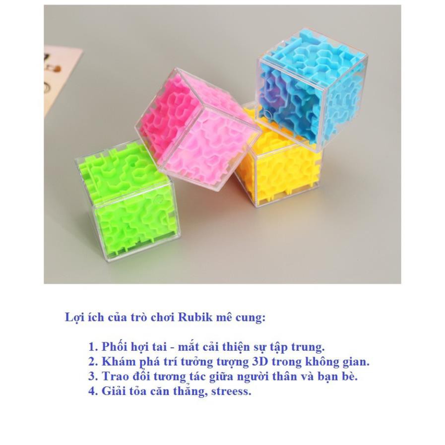 [Gia si] Rubik Mê cung 3d