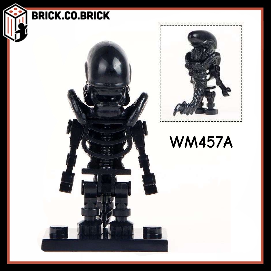 Quái vật Không gian Người ngoài Hành tinh Alien Kinh dị Đồ chơi Lắp ráp Xếp hình Minifigure WM457A