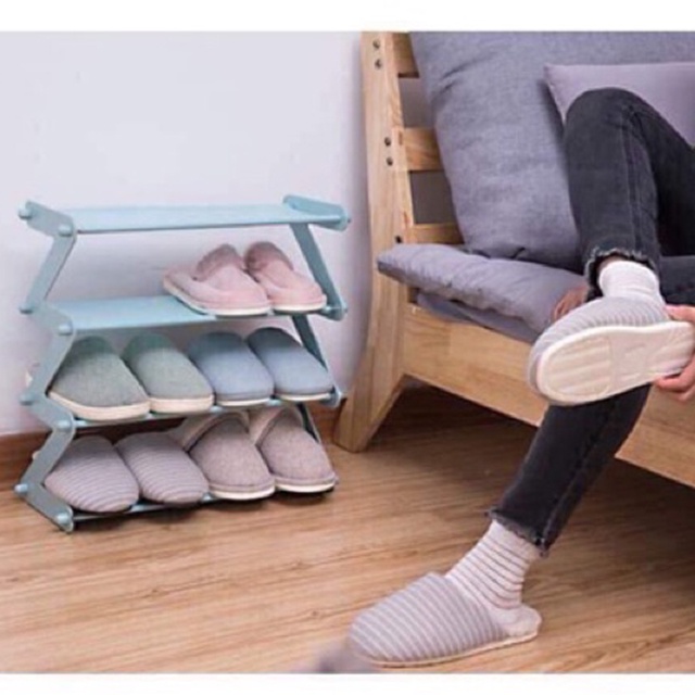 Kệ Đa Năng Giày Dép ZicZac 4 Tầng Tiện Dụng