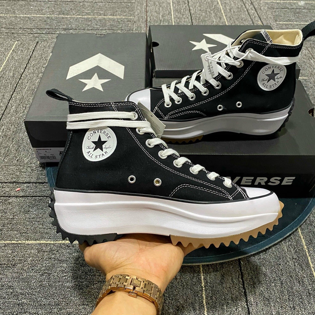 GIÀY CONVERSE RUN CAO CỔ ĐỘN ĐẾ CAO CẤP FULL BOX
