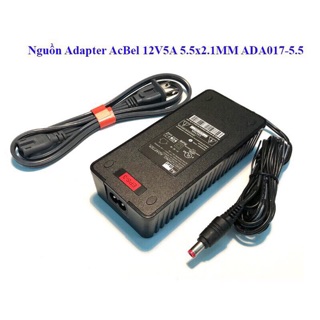 Nguồn Adapter nguồn AcBel 12V 5A loại xịn dành cho camera, máy bơm