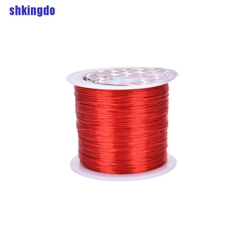 Cuộn Dây Cước Co Giãn Dùng Làm Vòng Tay / Vòng cổ 0.5mm Dài 50m