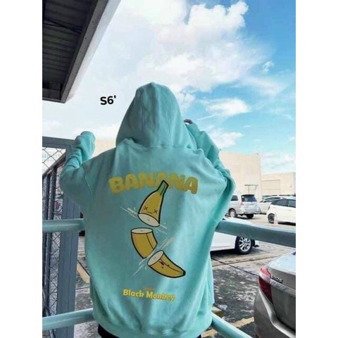 Áo hoodies sweater form to y hình HOẠ TIẾT QUẢ CHUỐI CỰC ĐẸP , SIÊU HOT KME