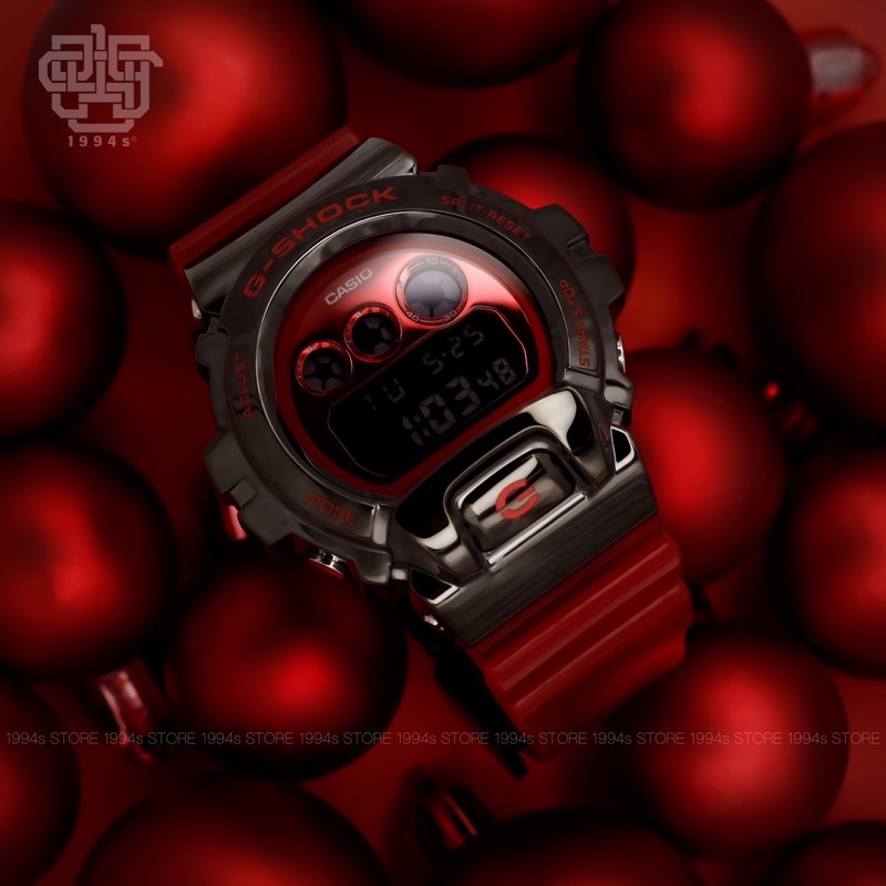 Đồng hồ nam Casio G-SHOCK GM-6900B-4 vỏ thép, chống va đập chính hãng