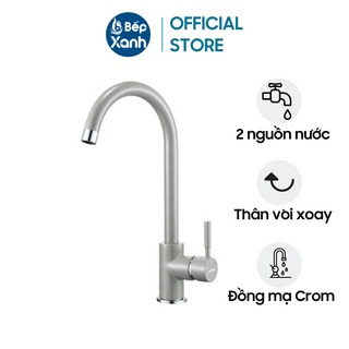 Mua Vòi Rửa Chén Hafele HT19-GH1F270 - Đồng Mạ Màu Đá & Crom - 2 Đường Nước