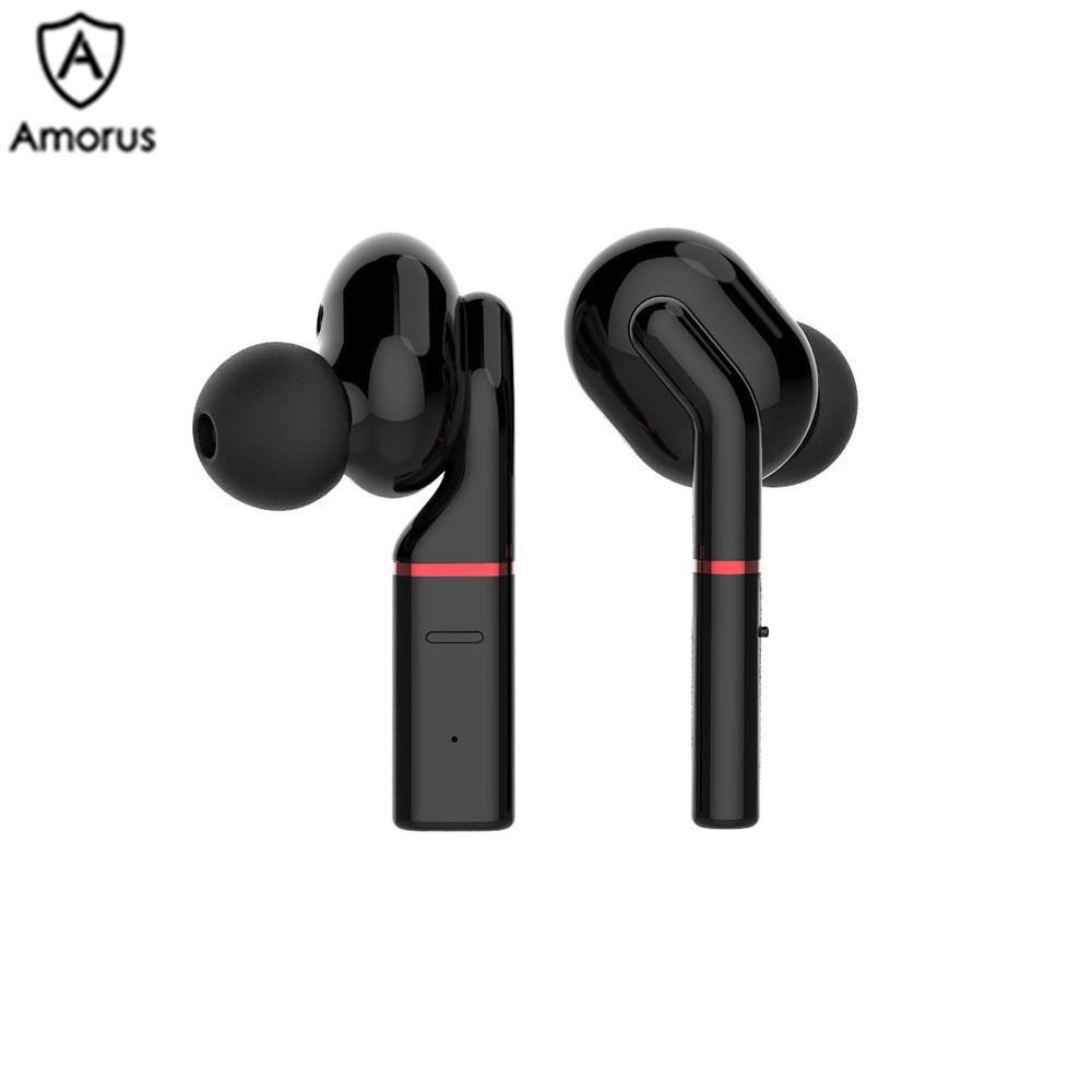 Tai nghe nhét tai không dây Amorus VV1 Bluetooth 5.0 chất lượng cao kèm phụ kiện tiện dụng