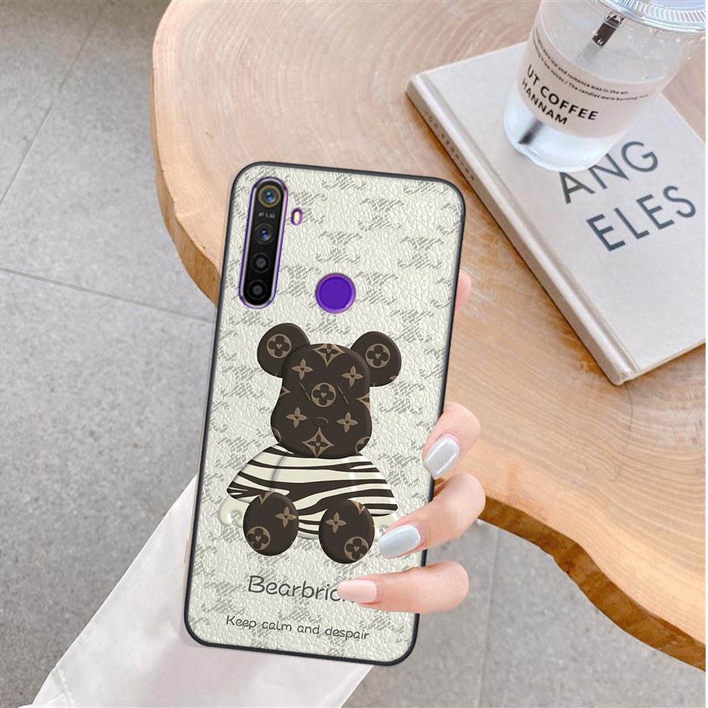 Ốp lưng Realme 3 / 5/5i / 6i/ C3 in hình Gấu Be@rick - sang sịn , RẺ - BỀN - ĐẸP