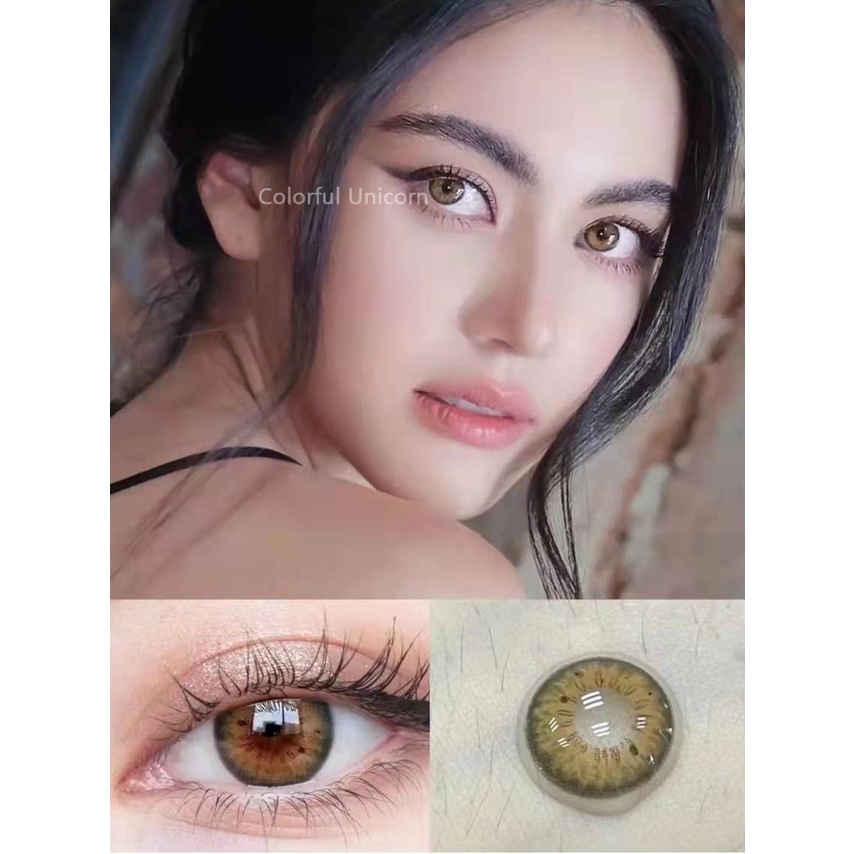 Kính áp tròng Colorhunter Dùng 1 Năm 14.2mm 0 - 8 Độ 1 cặp