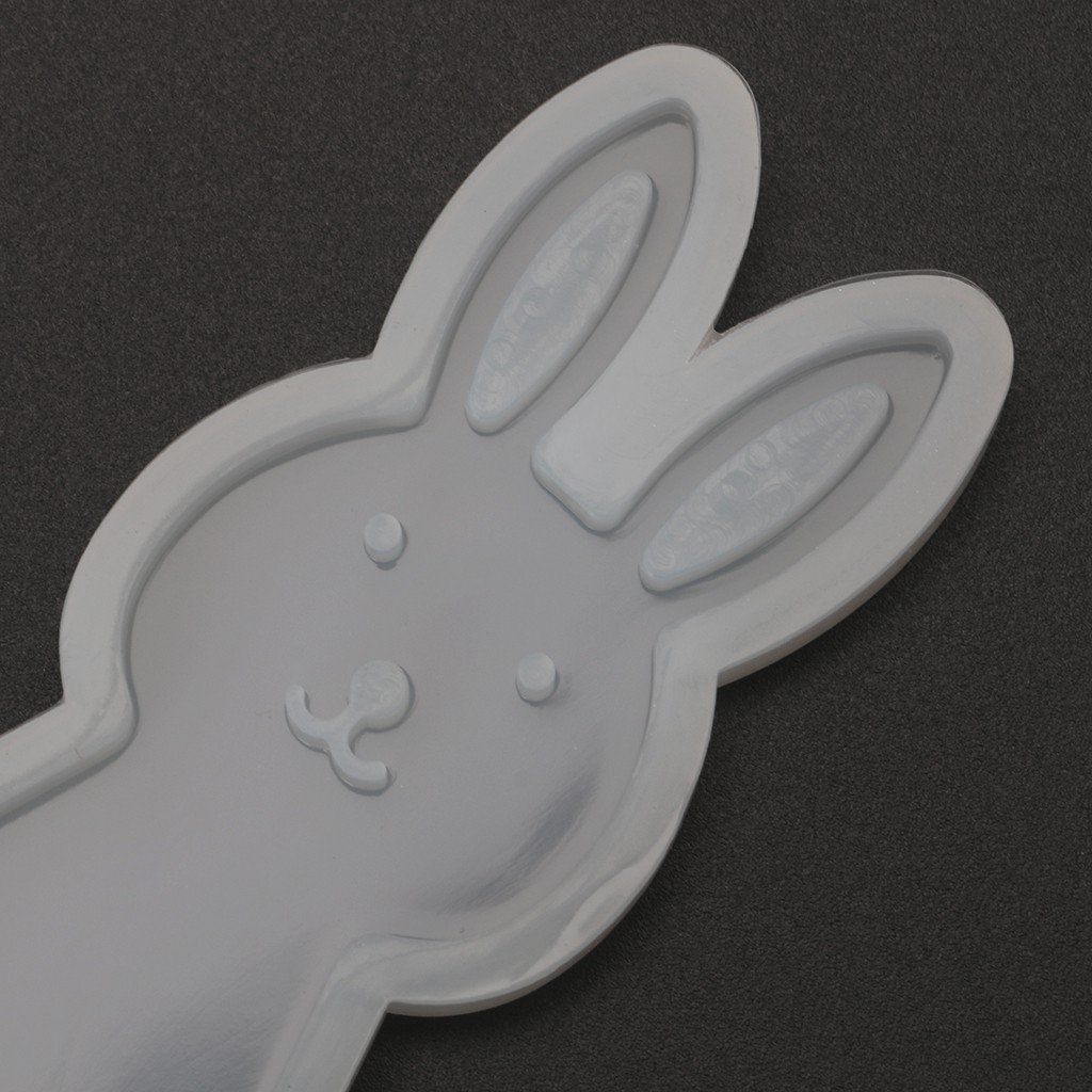Rabbit Mirror Crafts Silicone Mold DIY Bookmark Jewelry Making
