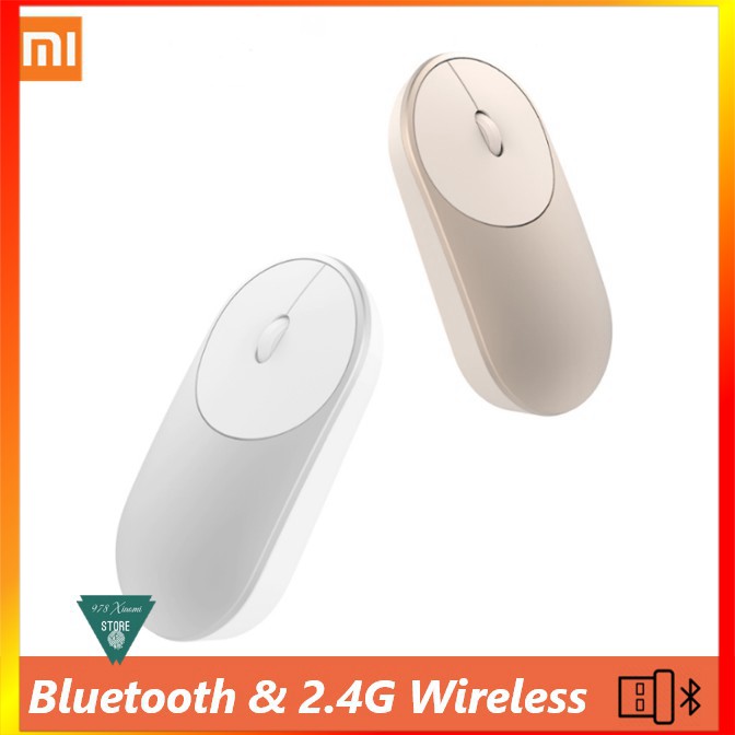 Chuột thông minh Xiaomi Mi Mouse - Mruột Xiaomi không dây bluetooth và wireless Portable Mouse - Mr Xiaomi