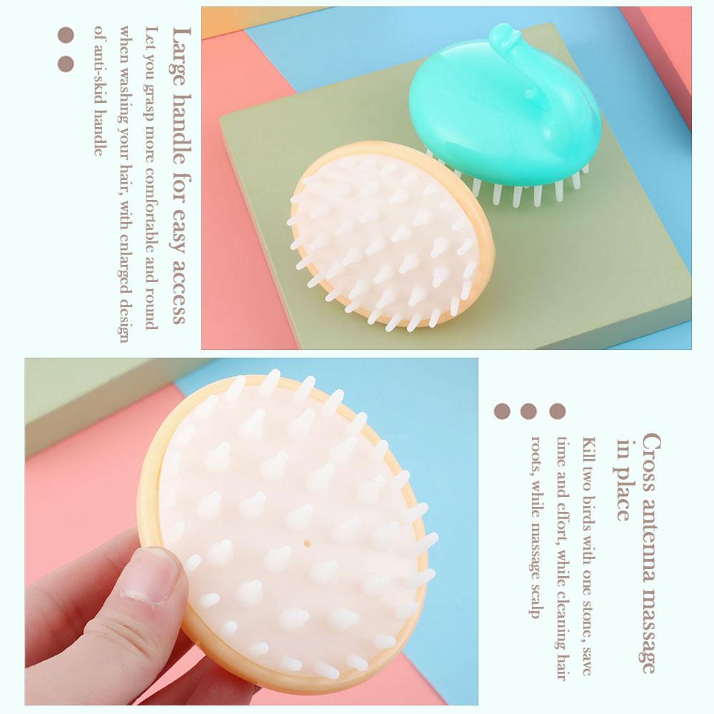 Lược Silicone Mát Xa Da Đầu Khi Tắm Chất Lượng Cao