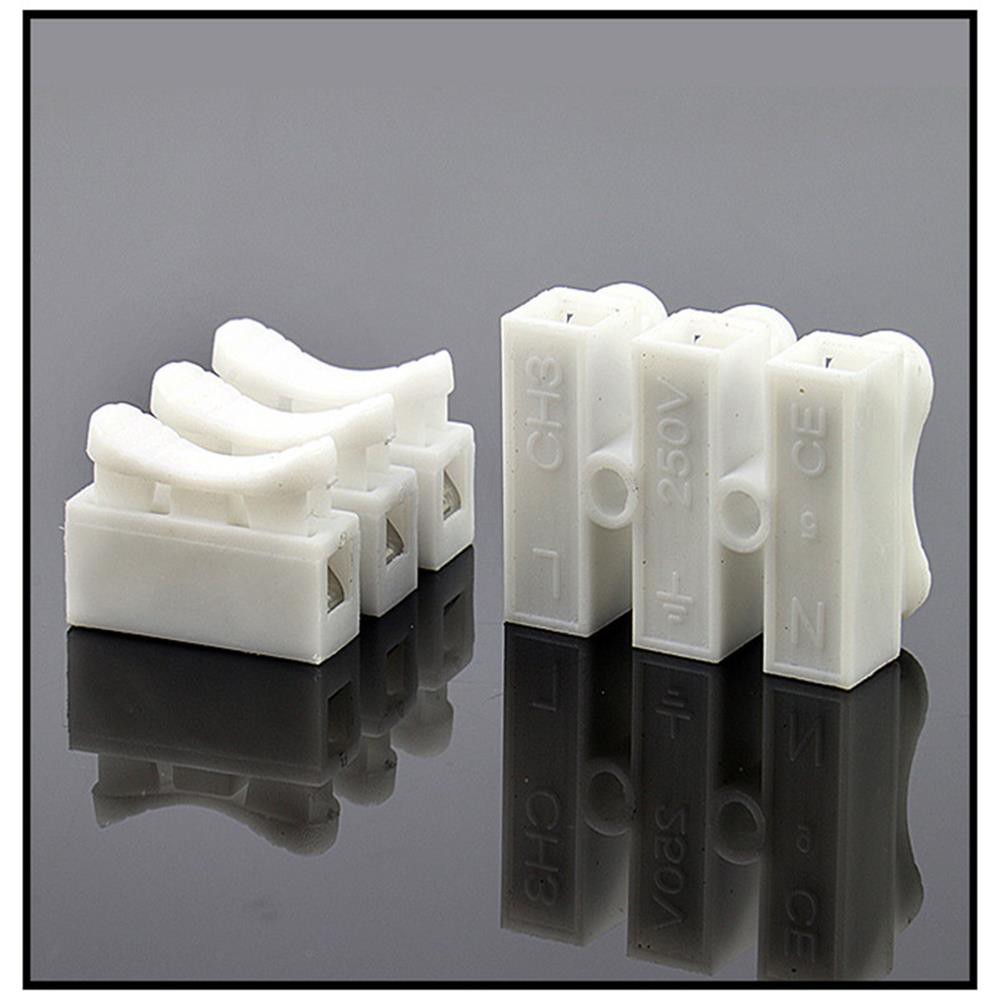 Set 10 đầu kẹp nối dây điện CH-3 thao tác nhanh