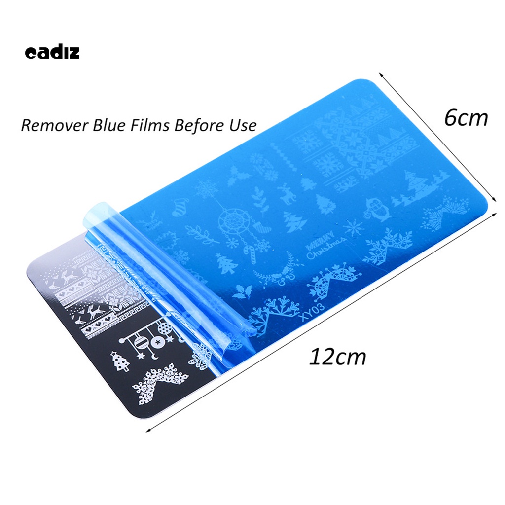 [Hàng mới về] Khuôn mẫu họa tiết trang trí móng tay mini độc đáo