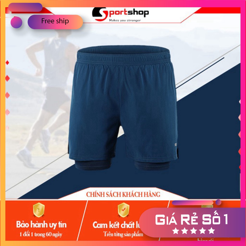 [HOT] -  Quần chạy bộ nam Arsuxeo MS02 thiết kế 2 lớp có túi sau đa năng tiện lợi... | BigBuy360 - bigbuy360.vn