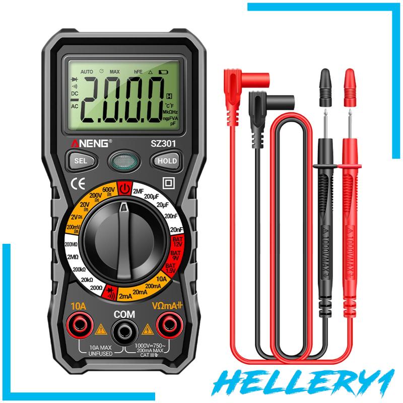 [Hellery1] Máy Kiểm Tra Điện Vạn Năng Kỹ Thuật Số Cho Kiểm Tra Pin Ô Tô